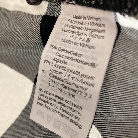 Madewell Buffalo plaid button down/up XS gorpcore basics grunge y2k preppy - Picture 3 of 9